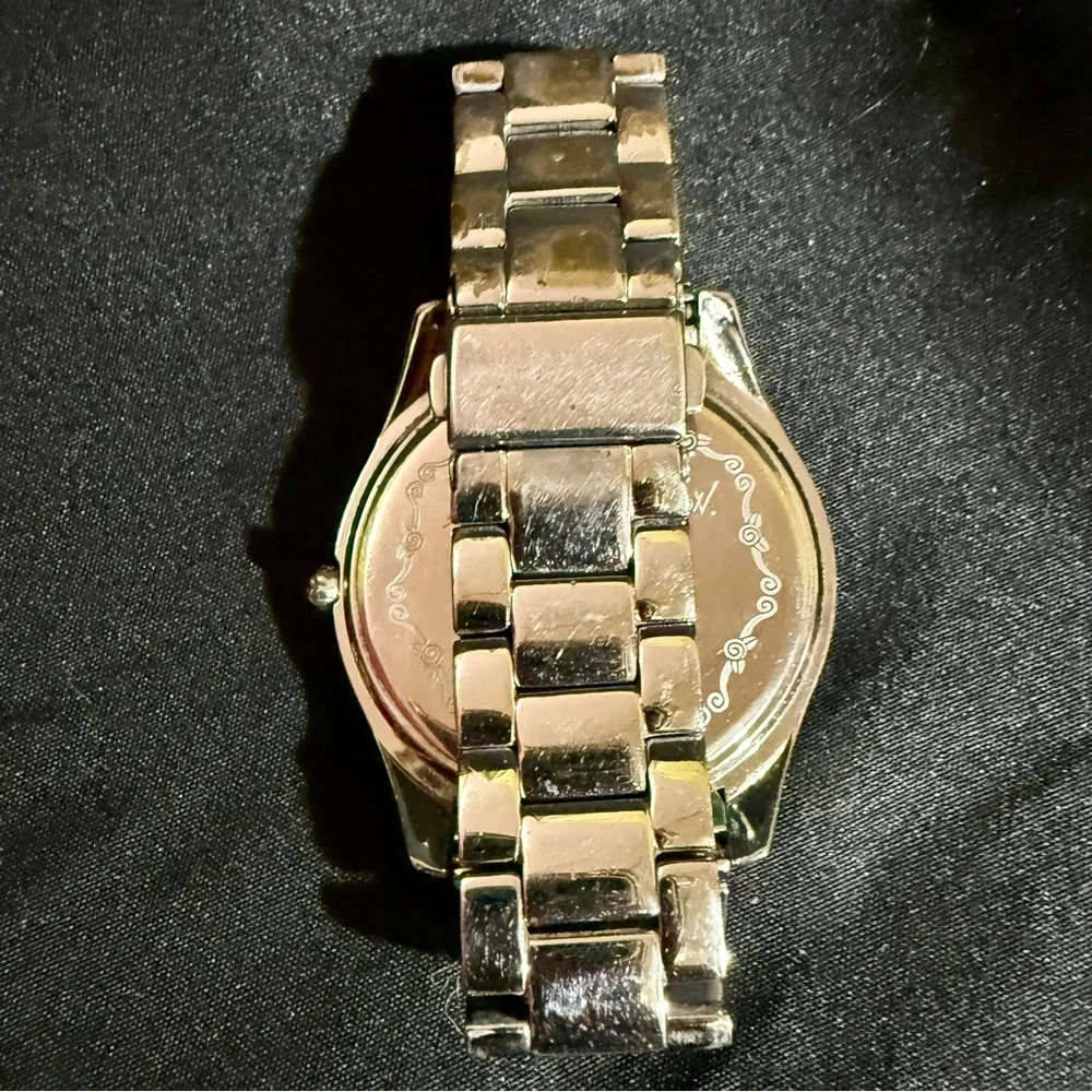 Betsey Johnson silver toned